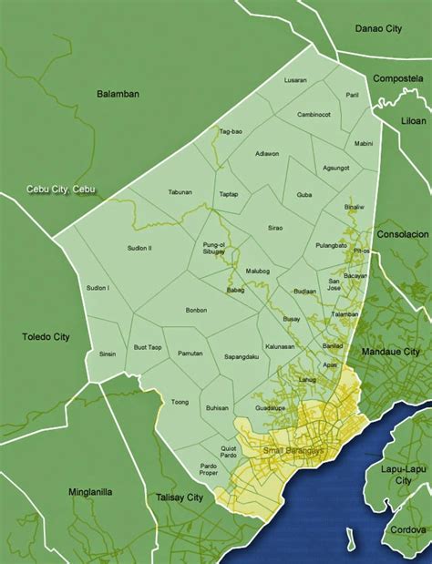 cebu city barangay map
